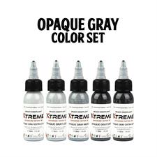 XTREME INK - OPAQUE GRAY SET - 5X30ML (REACH 2023)