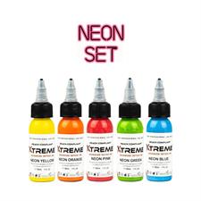 XTREME INK - NEON SET - 5X30ML (REACH 2023)